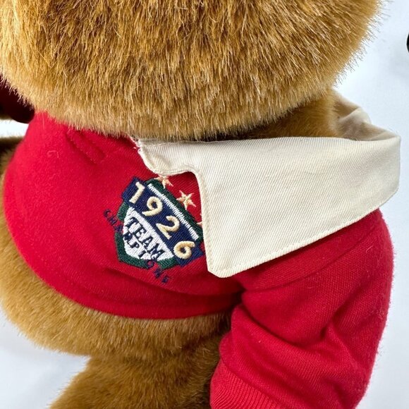 Lands End Gund Vintage 96 Rugby Bear Kid Kodiak Plush Stuffed Animal - Picture 11 of 12